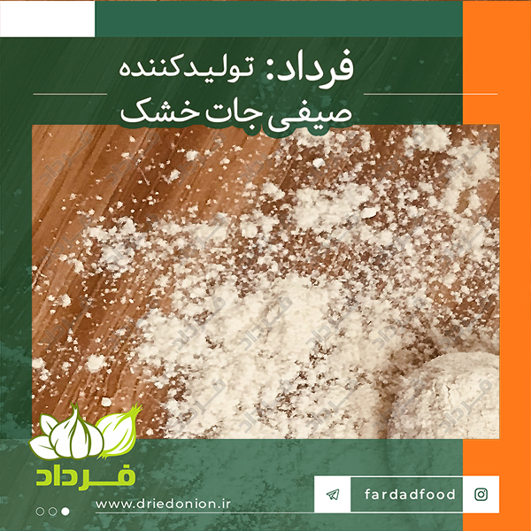 خرید بدون واسطه از کارخانه تولید پودر سیر در ایران